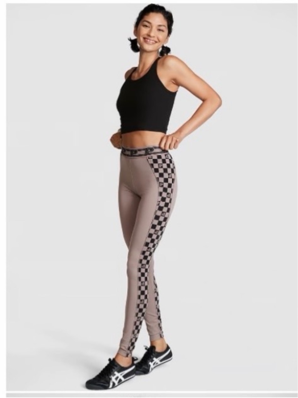 PINK Athletic Leggings Brown